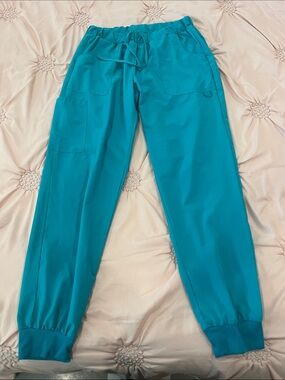 Teal Women's Drawstring Jogger Pants